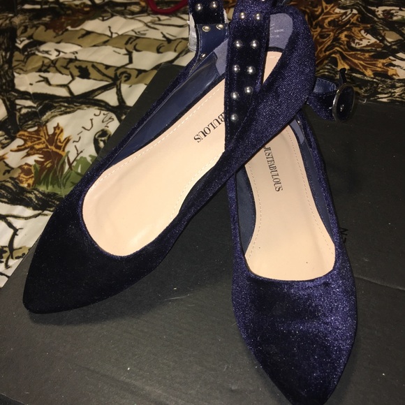 Shoes - Midnight Blue Flats